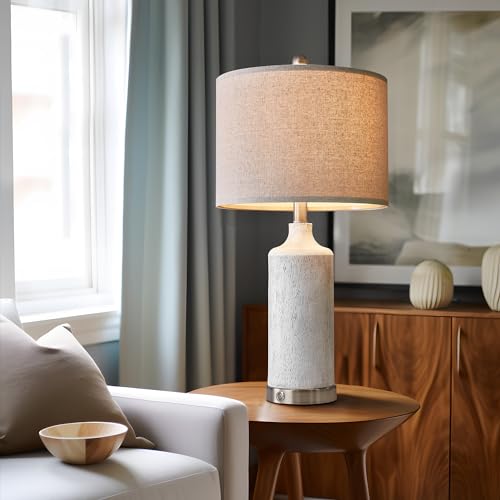 24” Table Lamps Set of 2, 3-Way Dimmable with USB A+C Q3394