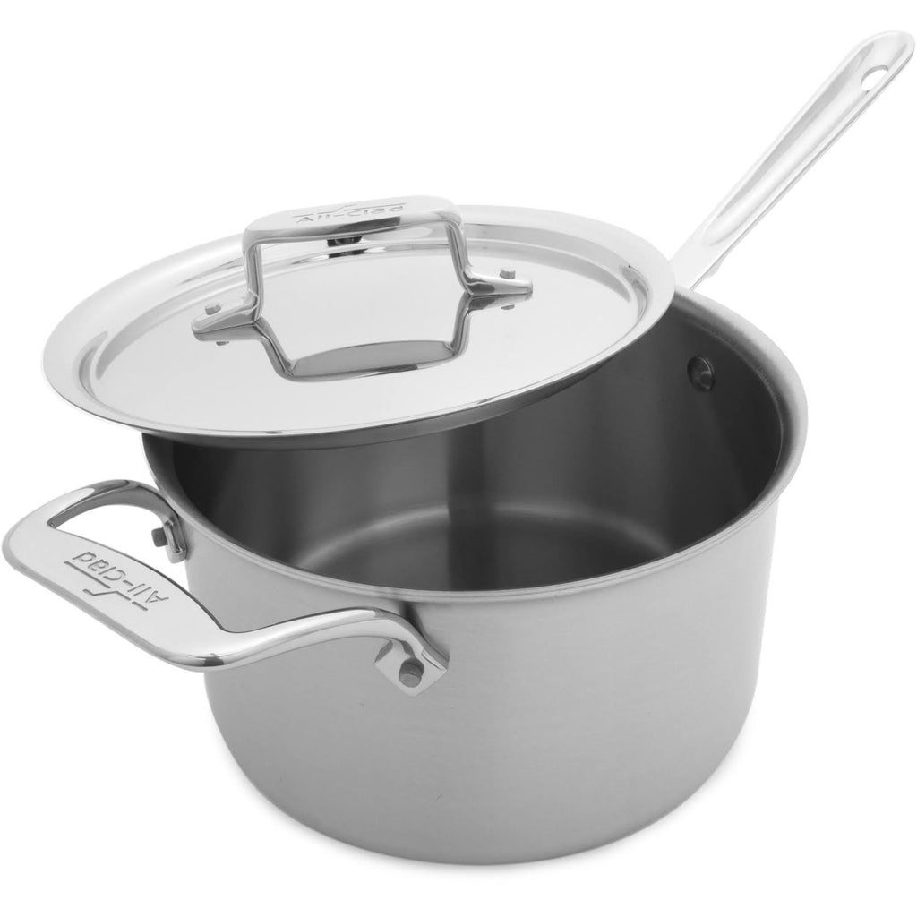 Brushed Stainless 1.5 qt. Sauce Pan with Lid K93385