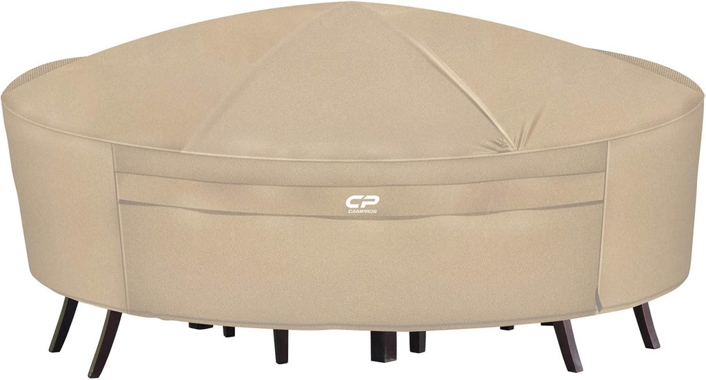 Round Waterproof Patio Furniture Cover E374836