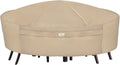 Round Waterproof Patio Furniture Cover E374836