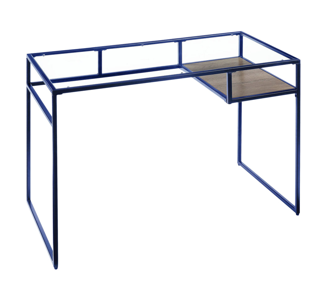 Blue Glass Desk L592