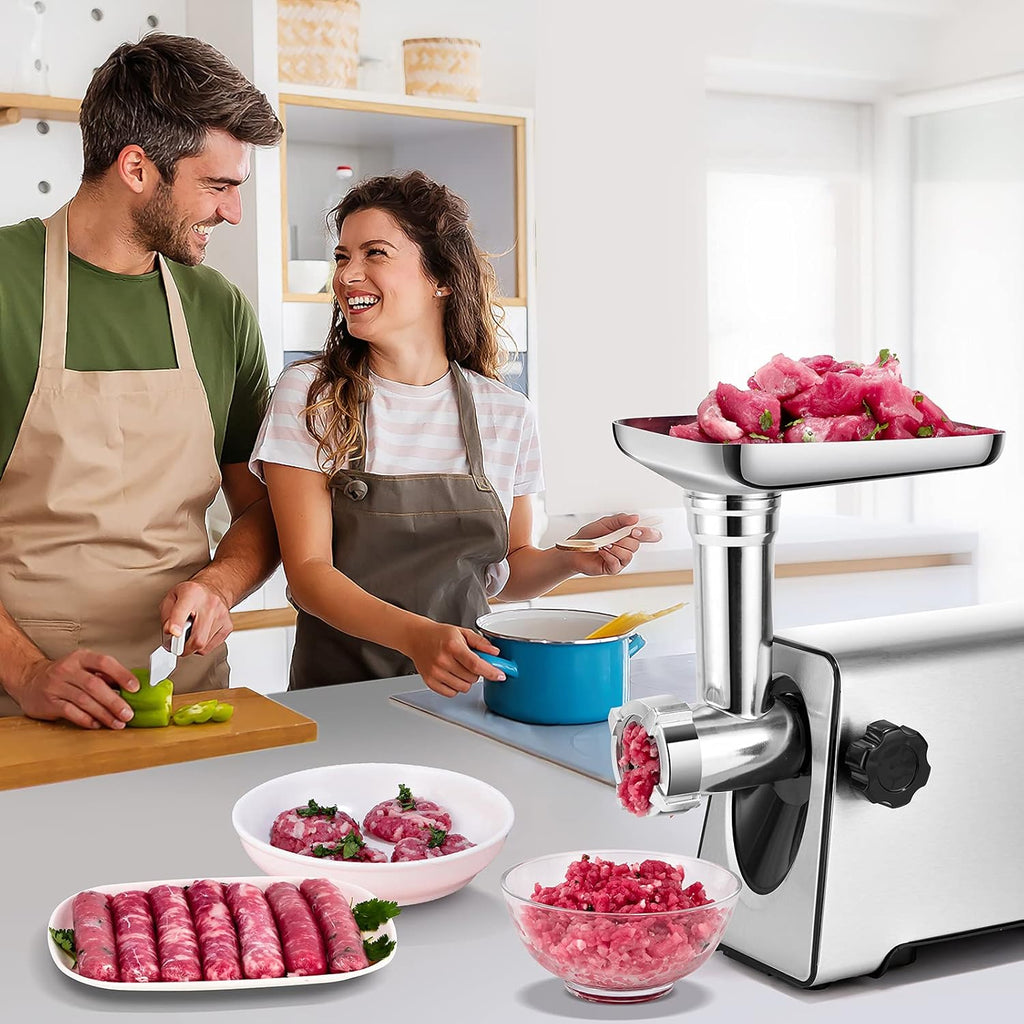350W Electric Meat Grinder with 4 Sizes Plates O92905
