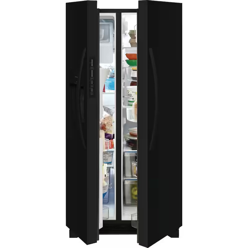 22.3 cu. ft. Side by Side Refrigerator in Black T5932