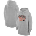 Gray Philadelphia Flyers Filigree Logo Pullover Hoodie V175577