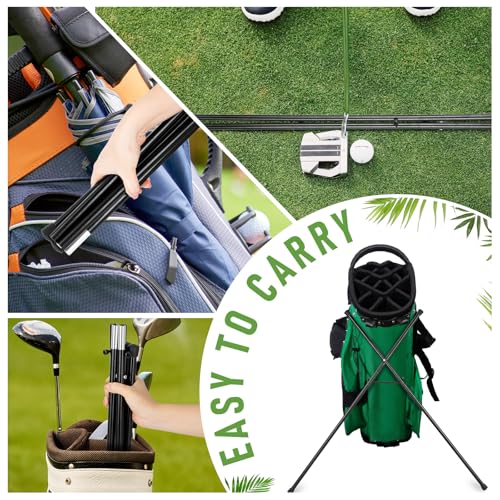 Black Golf Bag Stand Attachment with Carry Bag P233387