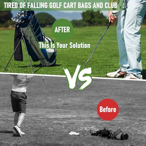 Black Golf Bag Stand Attachment with Carry Bag P233387