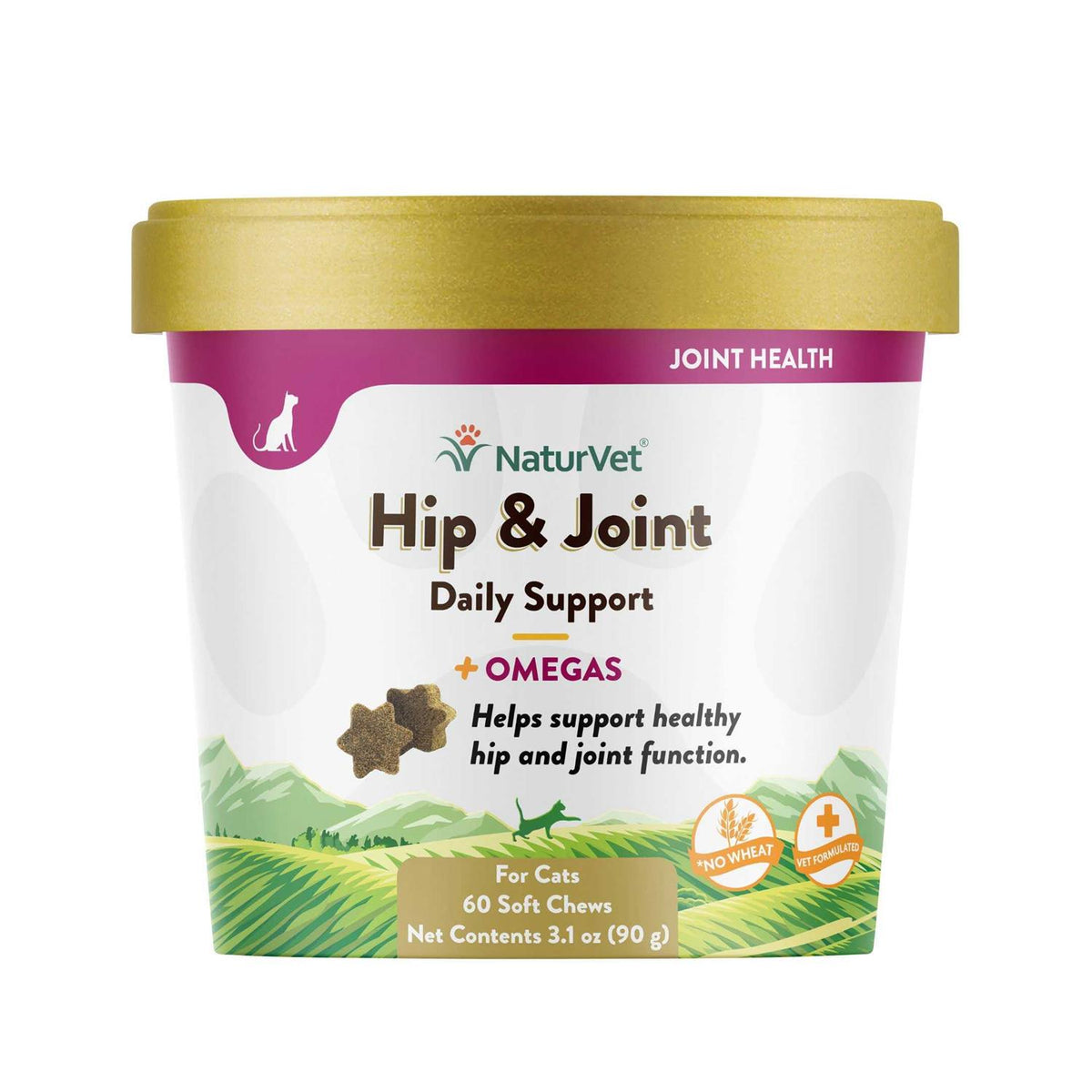 Hip & Joint Soft Chews Cat Supplement D6816