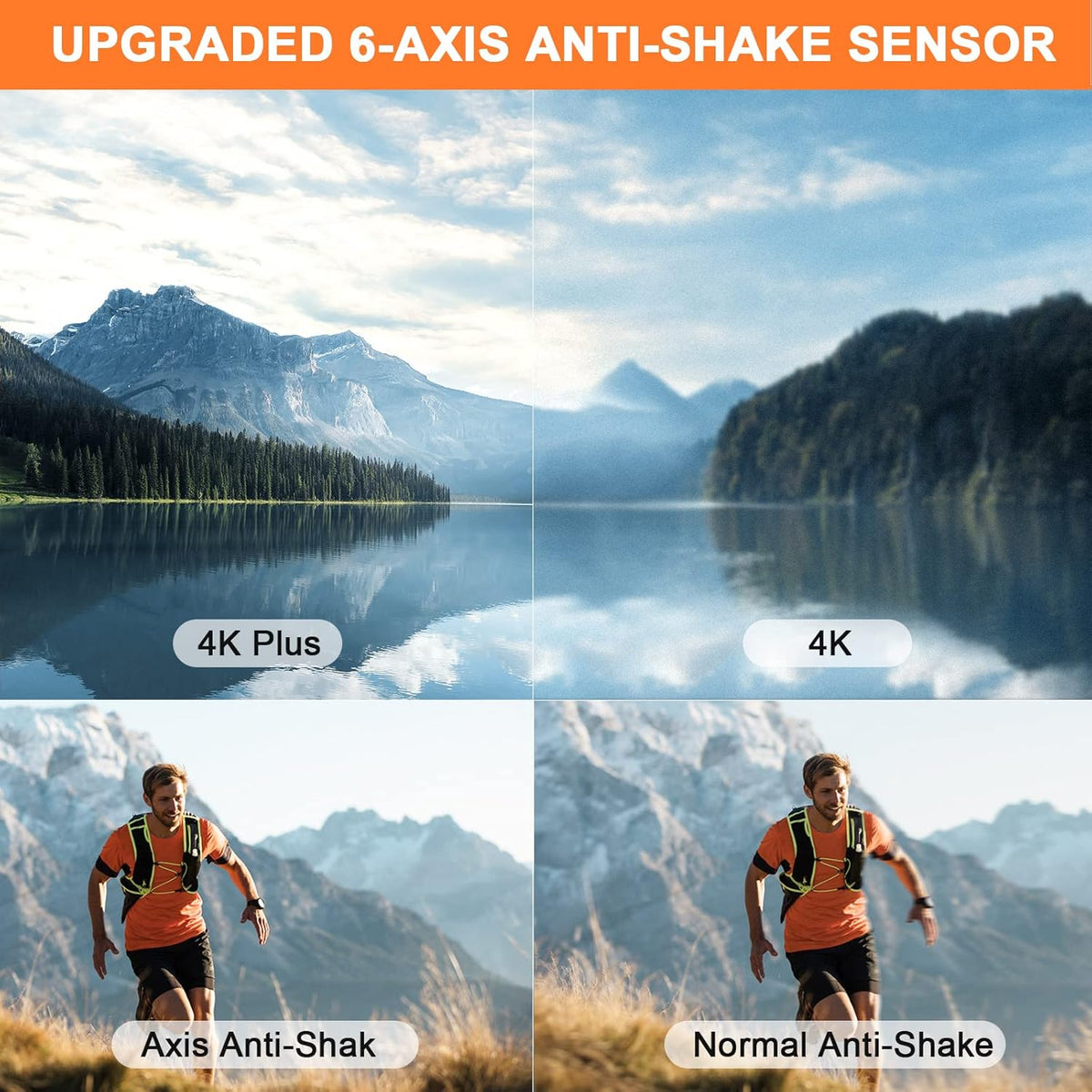 4K Video Camera Camcorder with Anti-Shake, 48MP WiFi 3 Inch IPS Touch Screen 16X Zoom Digital Camera Recorder with IR Night Version, Battery Charger, Microphone X991865