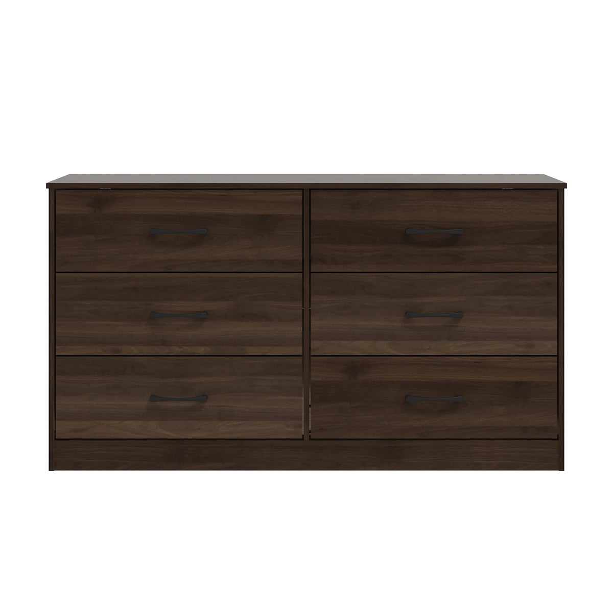 White 6 Drawer Dresser C646