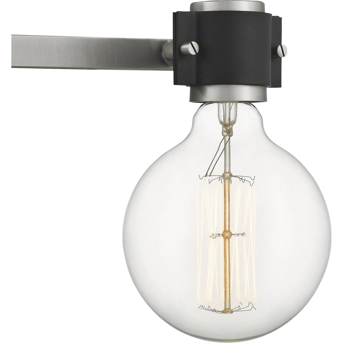 2 Light Antique Nickel Bath D38887