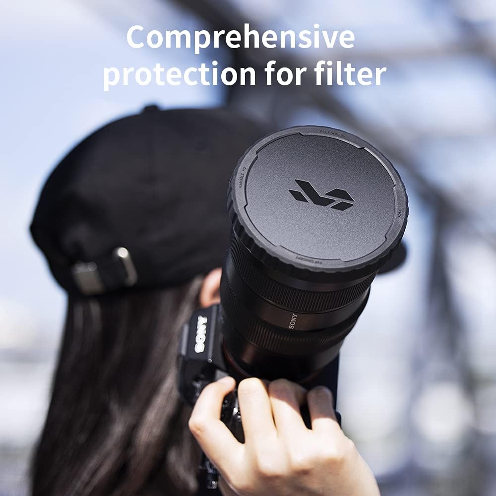 72mm Variable ND Lens Filter & Filter Cap Kit (2 Pcs) B326