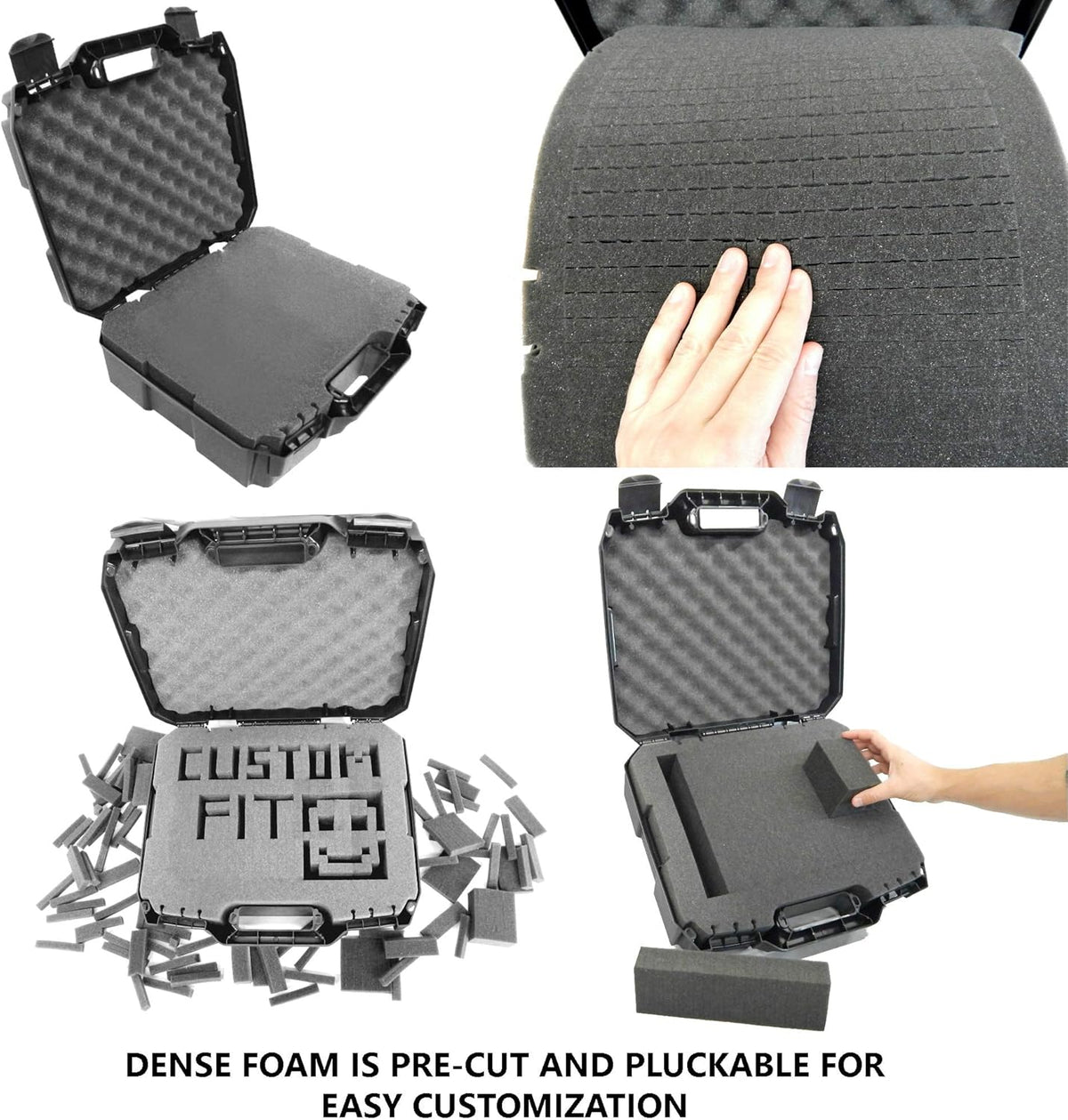DJ Mixer Travel Case with Customizable Foam Interior M728158
