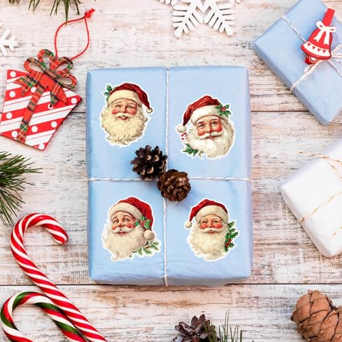 Vintage Christmas Stickers Rolls G85311