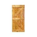 42 in. x 84 in. Solid Pine Wood Interior Sliding Barn Door Slab I91894