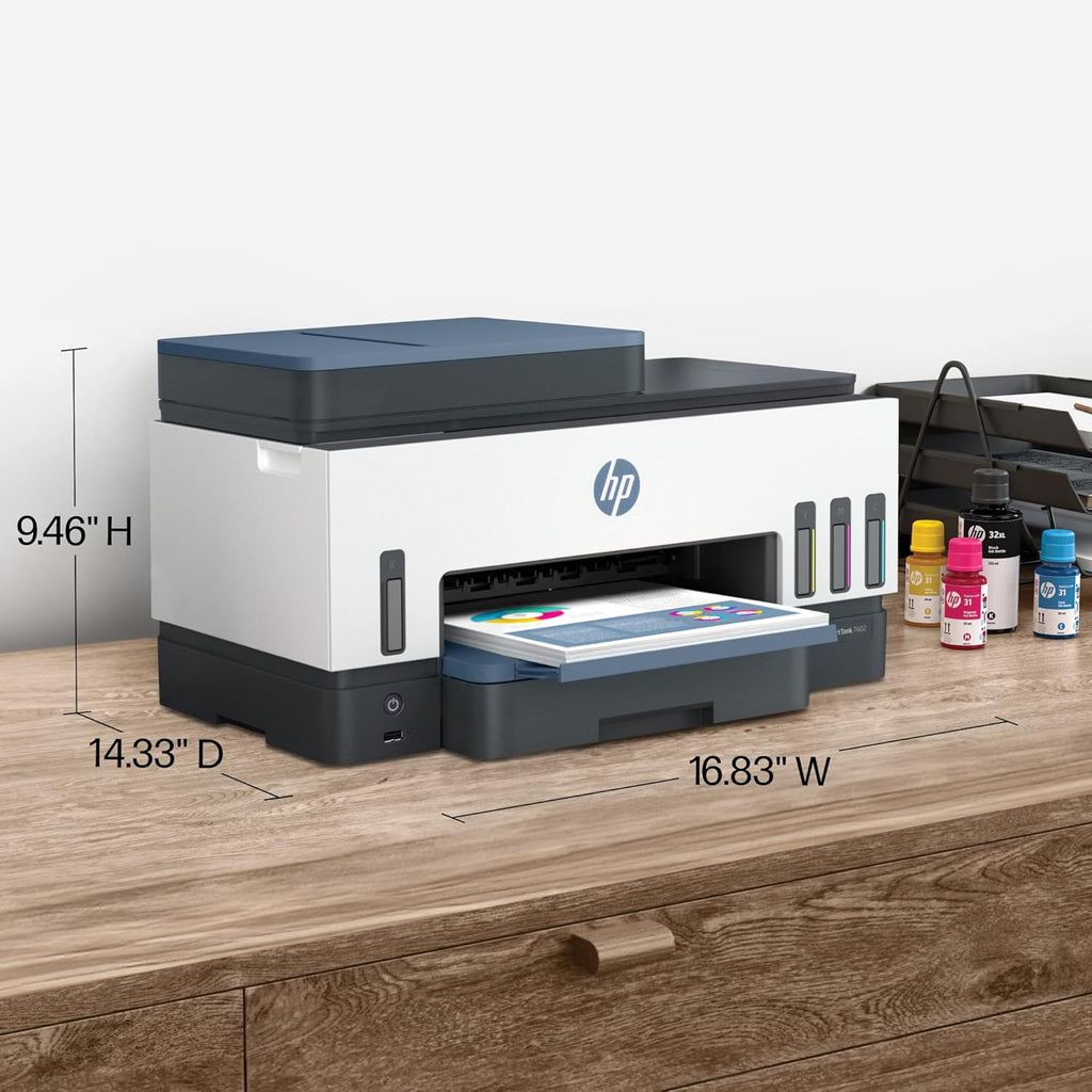 Wireless All-in-One Ink Tank Printer with Refillable Ink Tank R771713