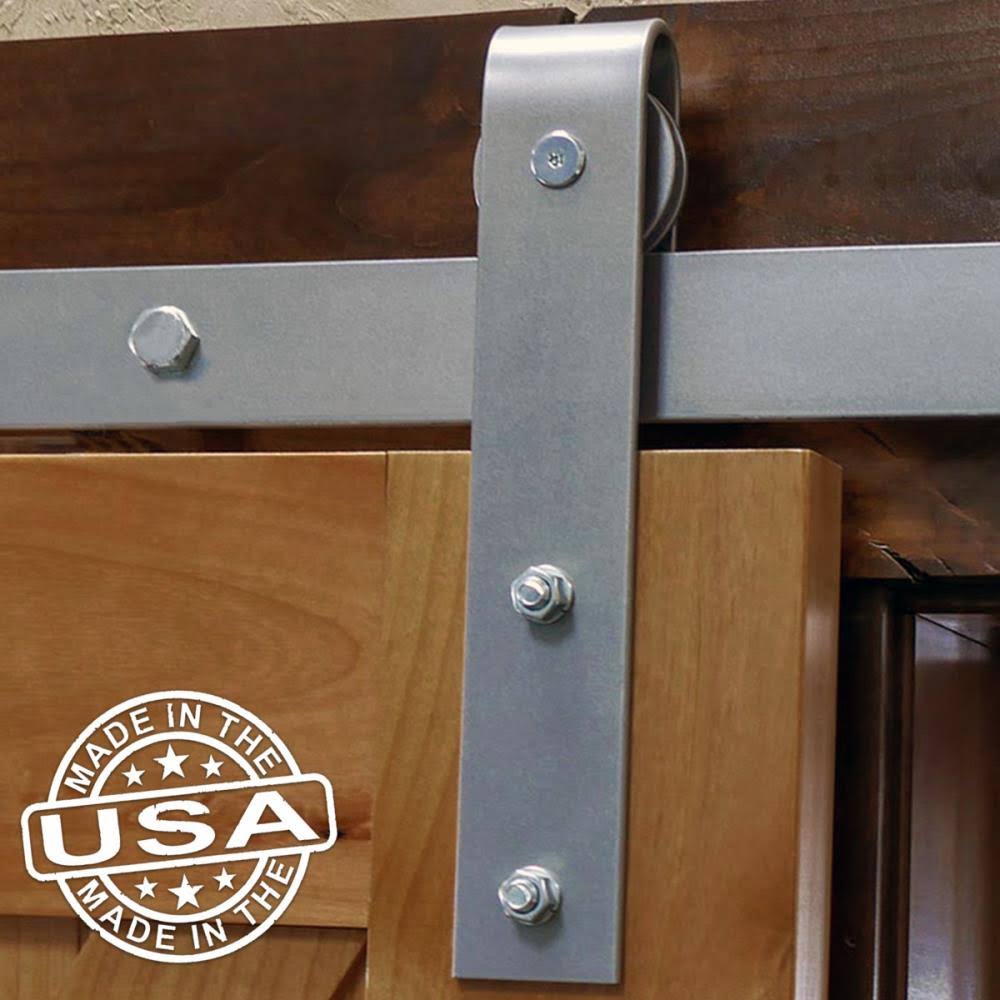 Dark Gray Roller Hanger for Barn Door M425058