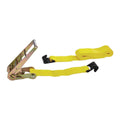 4 in. x 27 ft. Ratcheting Cargo Strap with Flat Hook B516