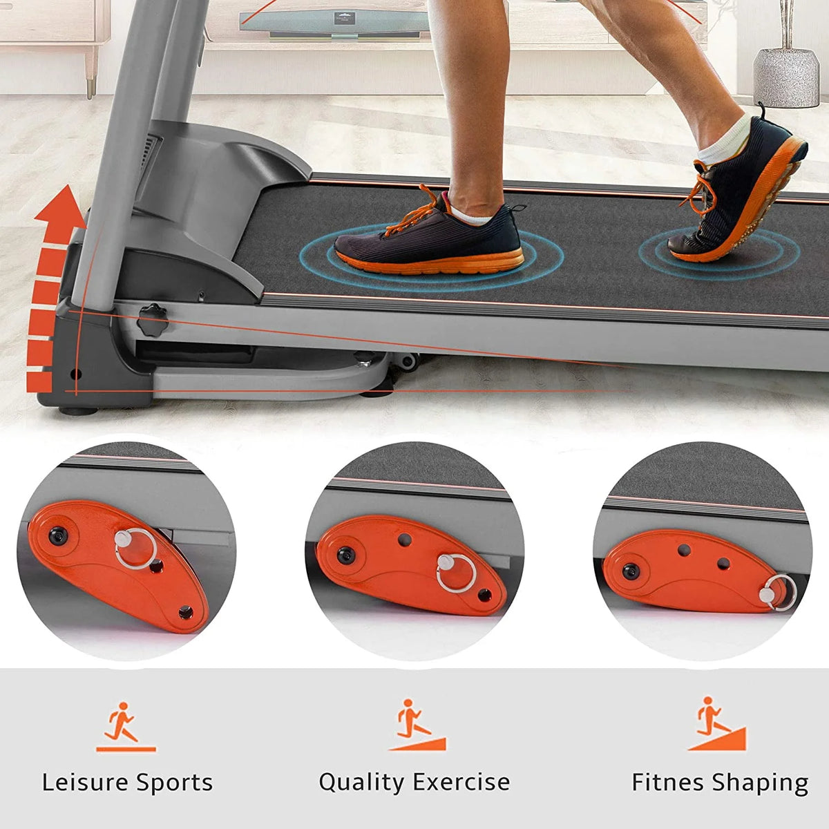 Foldable Electric Treadmill O225936