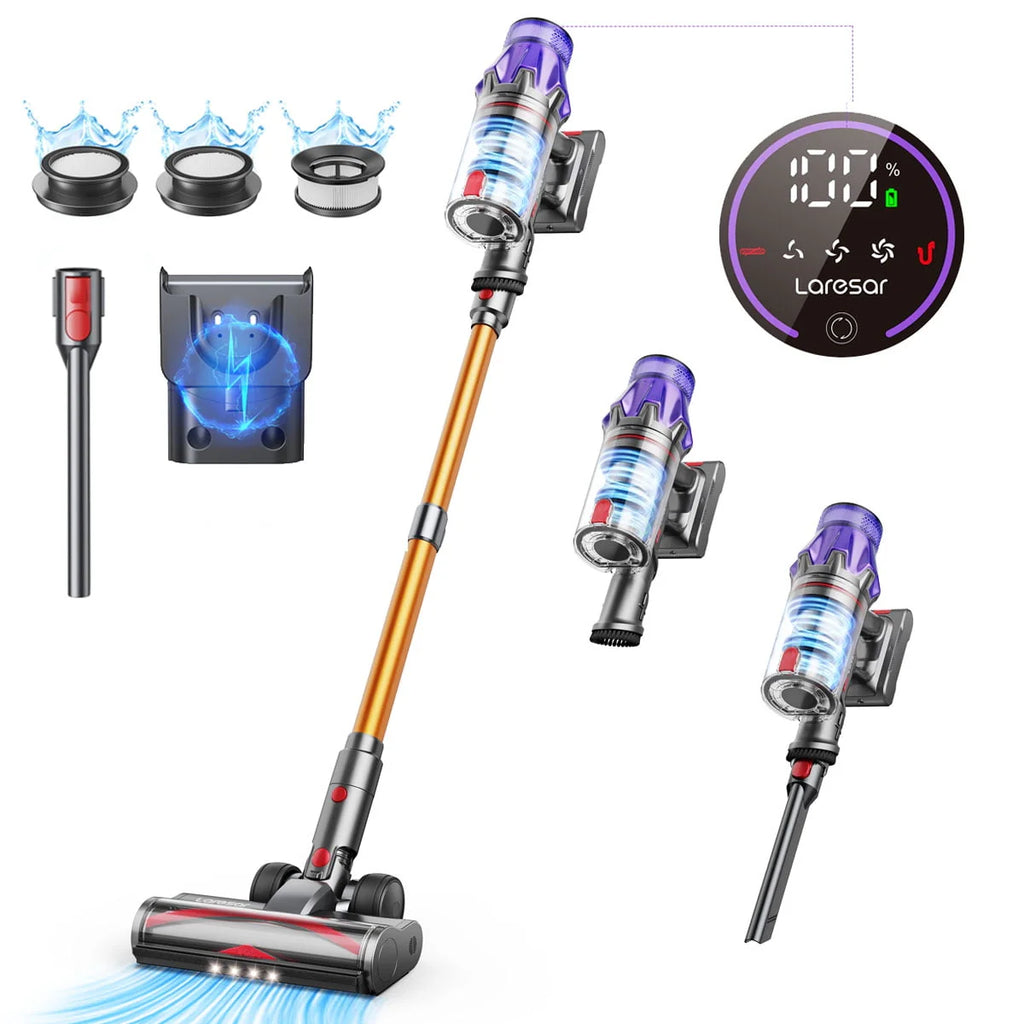 Cordless Stick Vacuum Cleaner Lightweight D7766