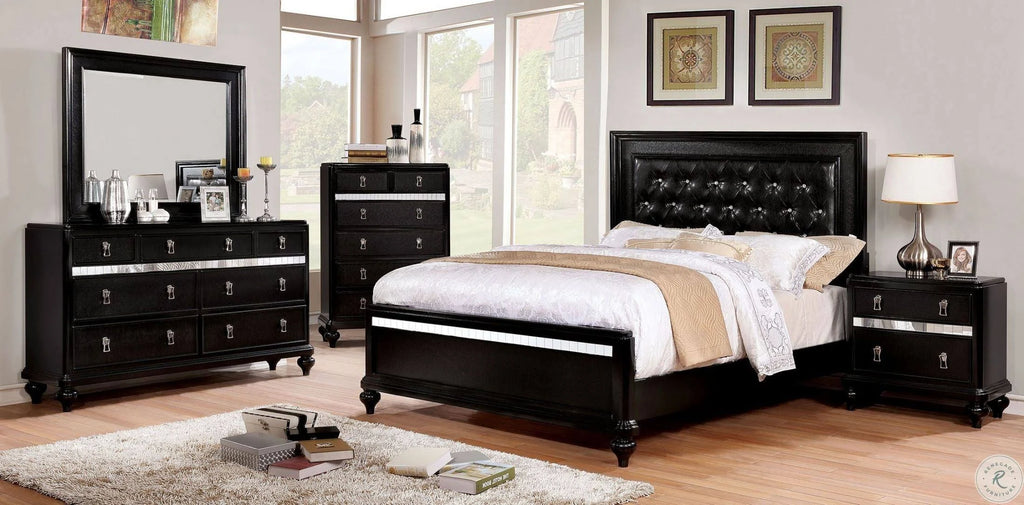 Black Nightstand N288