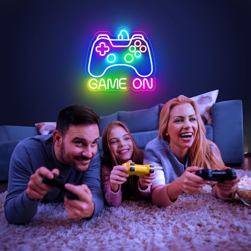 Dimmable USB Powered Gamepad Shaped Neon Sign T619989