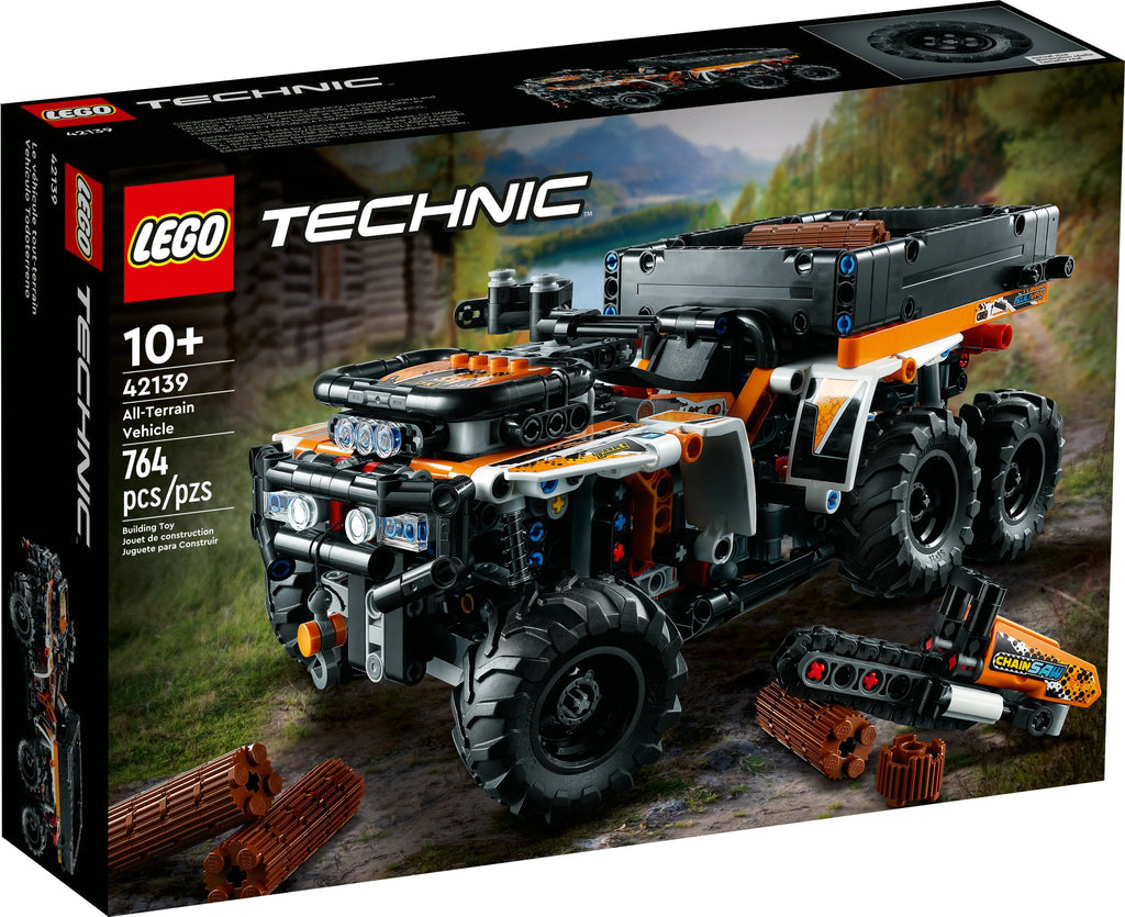 6-Wheeled Off Roader Model Truck Toy Construction Set Q326037