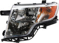 Headlight Assembly Compatible with 2007-2010 Ford Edge Halogen Chrome Driver Side M95987