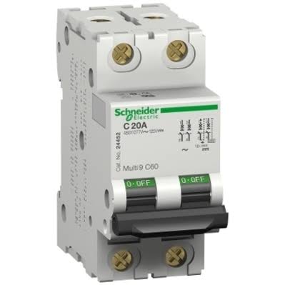 Miniature Thermal Magnetic Circuit Breaker, 35 A, 2-Pole D824