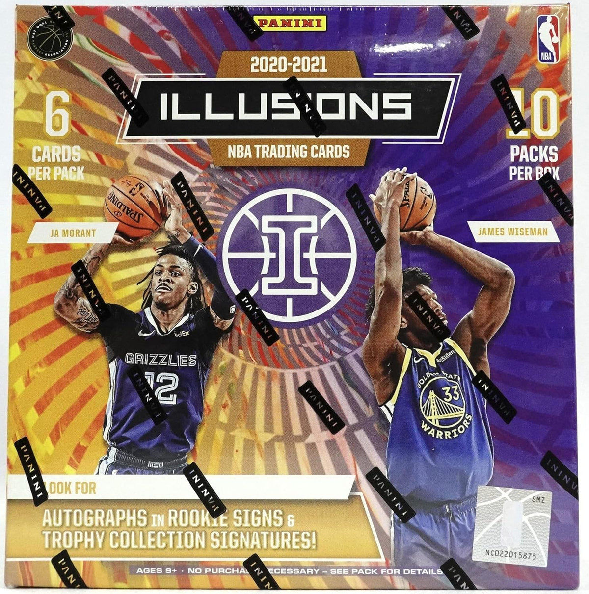 60 Cards Basketball Trading Cards Mega Box P79164