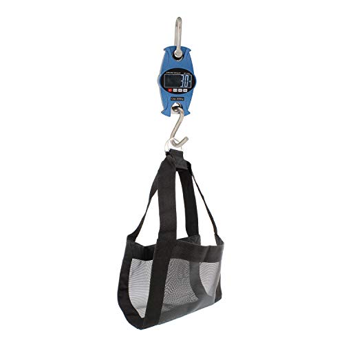 Digital Hanging Scale Blue Calf Scale & Calf Sling for Weighing 660 lb Mini Crane Scale & Livestock Sling M556132