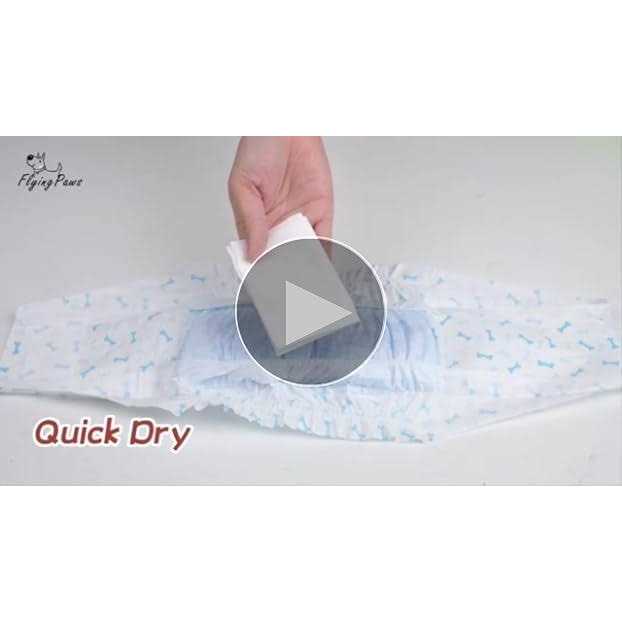 Absorbent Male Dog Wraps Belly Bands with Leak Protection N77270