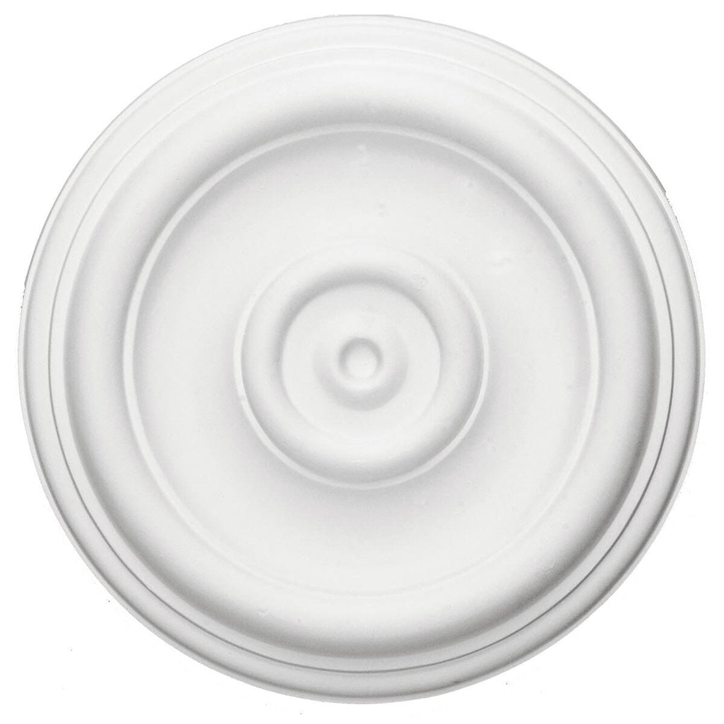 12x22OD x 1x22P Hand-Painted Brushed Mahogany Ceiling Medallion U252025