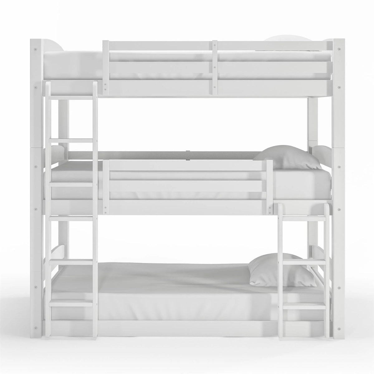 Twin Over Twin Over Twin Convertible Bunk Bed L327934