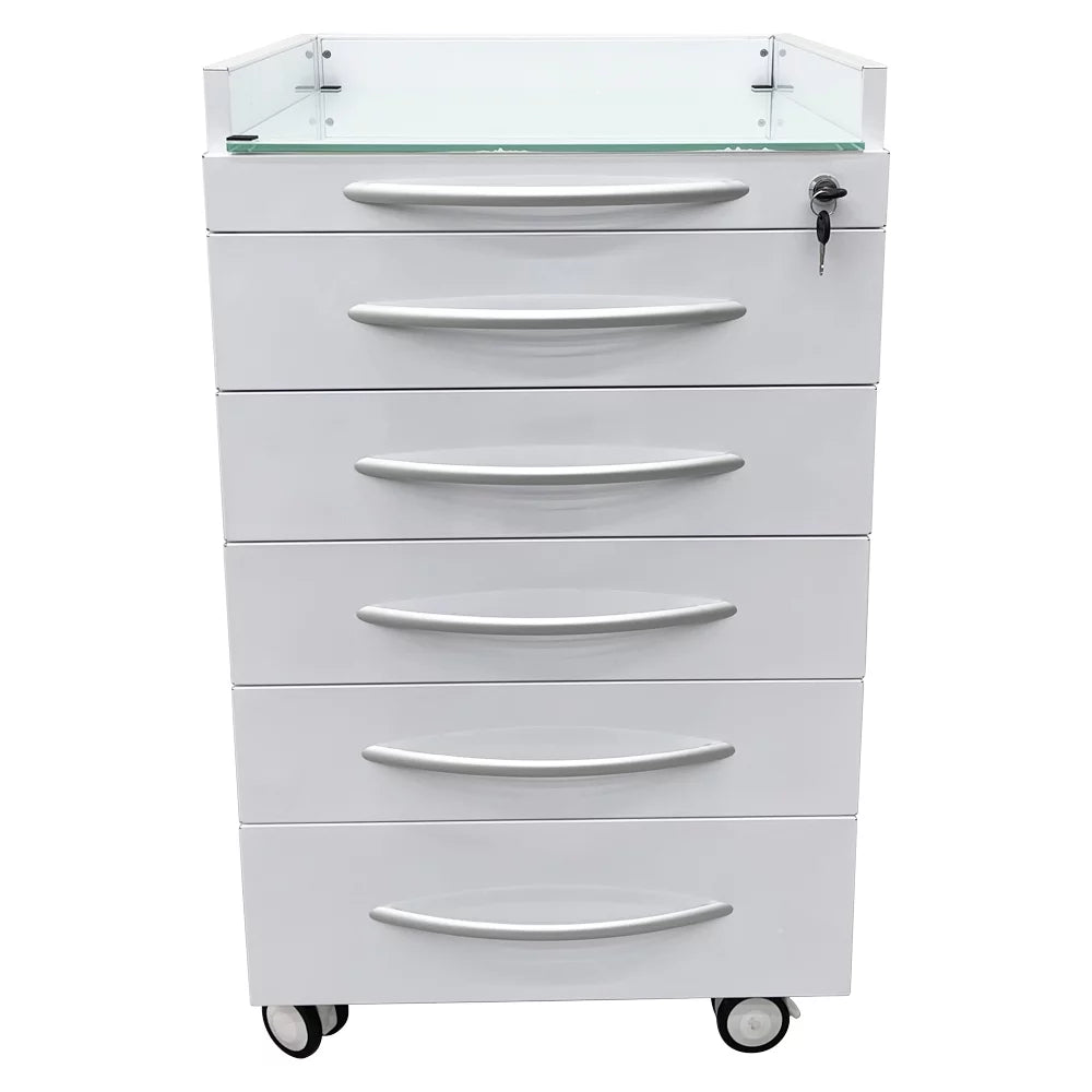 Stainless Steel Mobile 5 Drawers Cabinet B418