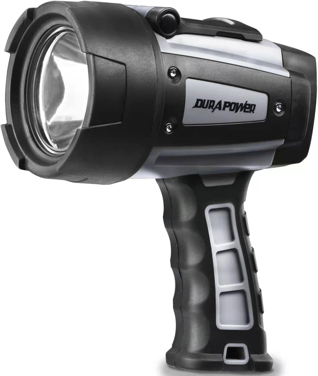 Pack of 2 Rechargeable LED Handheld Spotlight Flashlight W865375