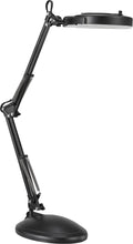 Black Full Spectrum Natural Daylight Magnifier Task Lamp W791
