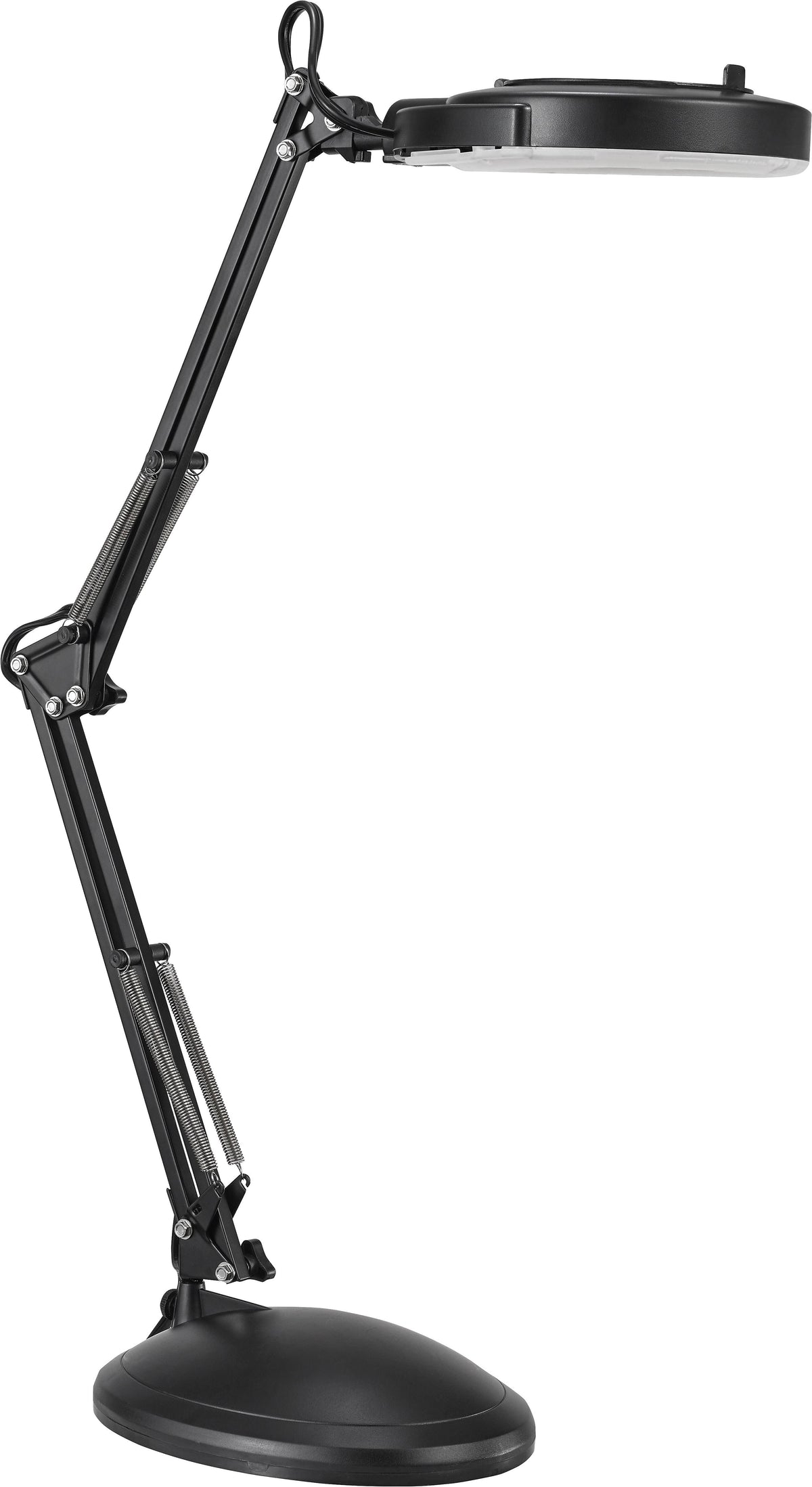 Black Full Spectrum Natural Daylight Magnifier Task Lamp W791