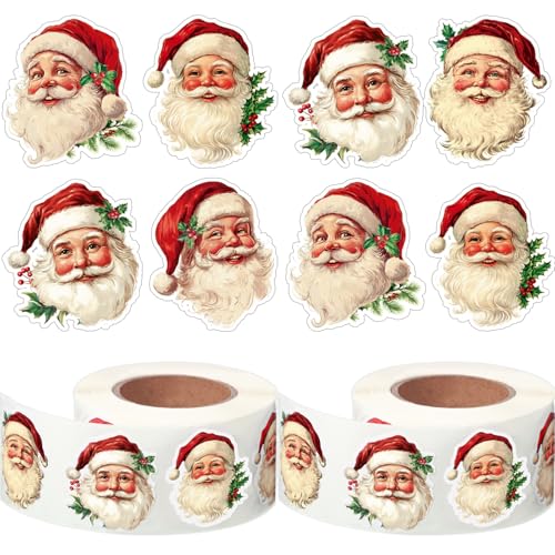 Vintage Christmas Stickers Rolls G85311