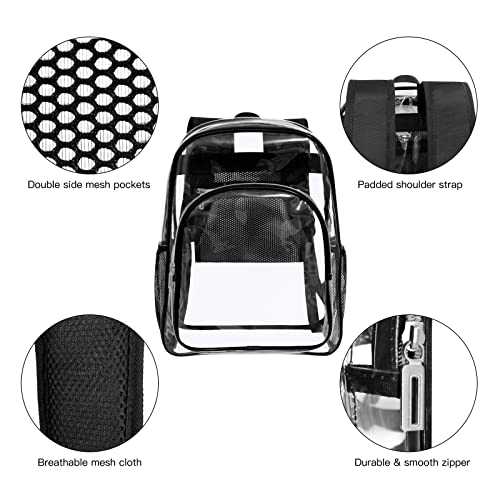 Clear Backpack Heavy Duty Transparent P406948