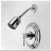 Matte White Shower Trim Set L501683