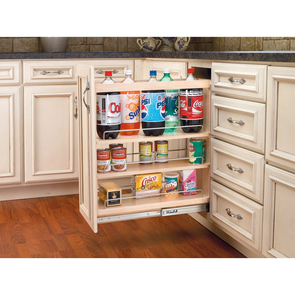8 Inch Pull-Out Kitchen Cabinet Organizer Spice Rack H2907