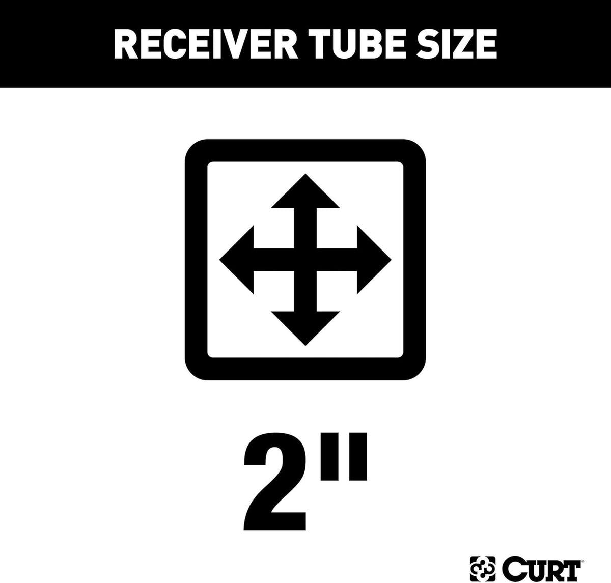 Class 3 Trailer Hitch, 2-Inch Receiver, Exposed Main Body H340029
