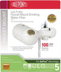 White Faucet Mount Filtration System U9599