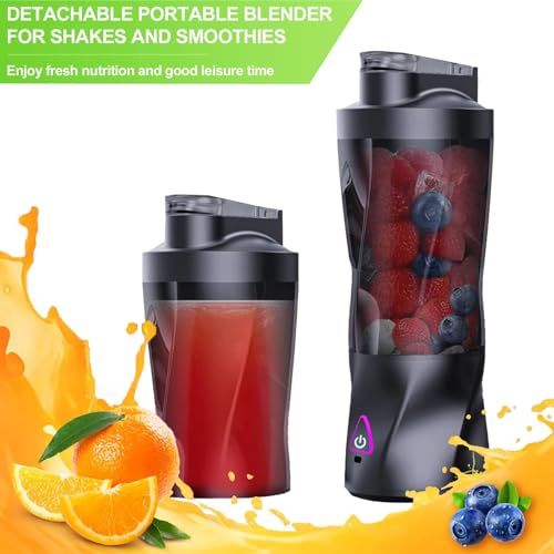 Portable Blender 360W 6000mAh 23oz BPA-Free Black J6018