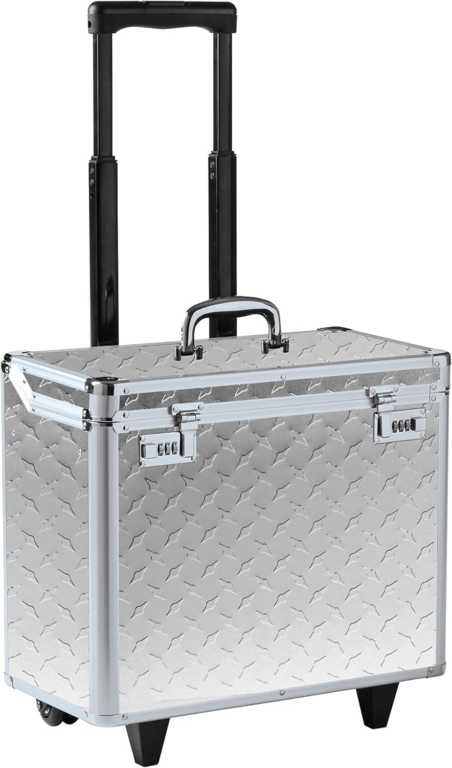 Locking Mobile Business Case, Letter Size, White Q2248
