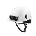 White Type 2 Class E Front Brim Non-Vented Safety Helmet Z620