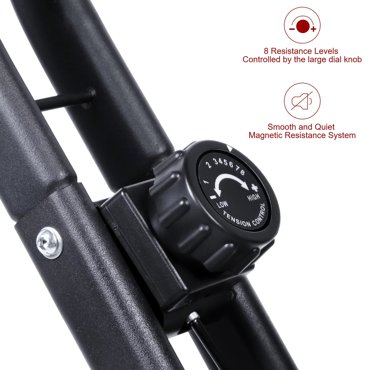 Indoor Upright Exercise Bike 264lb Max Y9403