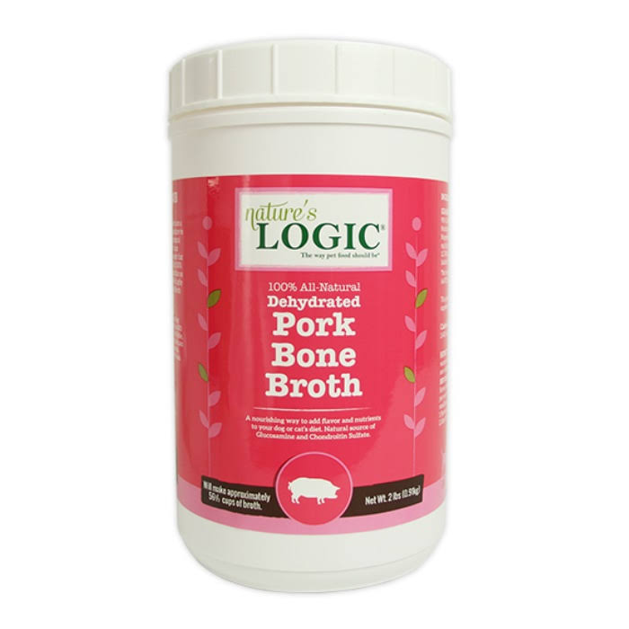 Dehydrated Pork Bone Broth for Dogs & Cats, 2-lb Tub Y59730
