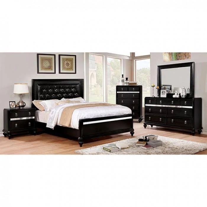 Black Nightstand N288