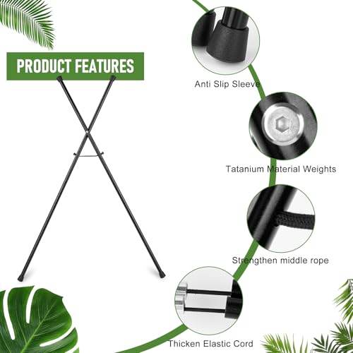 Black Golf Bag Stand Attachment with Carry Bag P233387
